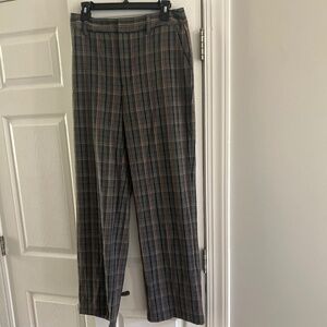 Plaid slacks